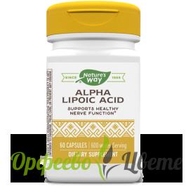ХРАНИТЕЛНИ ДОБАВКИ Диабет Nature's Way Alpha-Lipoic Acid Алфа-липоева киселина 200 мг х60 капсули 